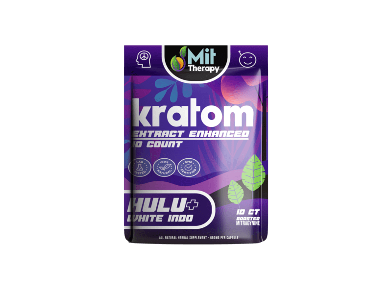 MIT Therapy 10ct Capsules, Flavor/Strength: Hulu+ White Indo