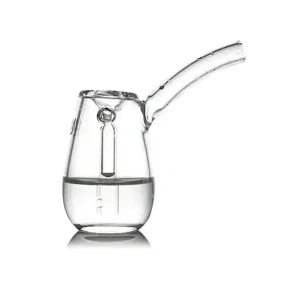 MJ Bulb Bubbler, Colour: Clear