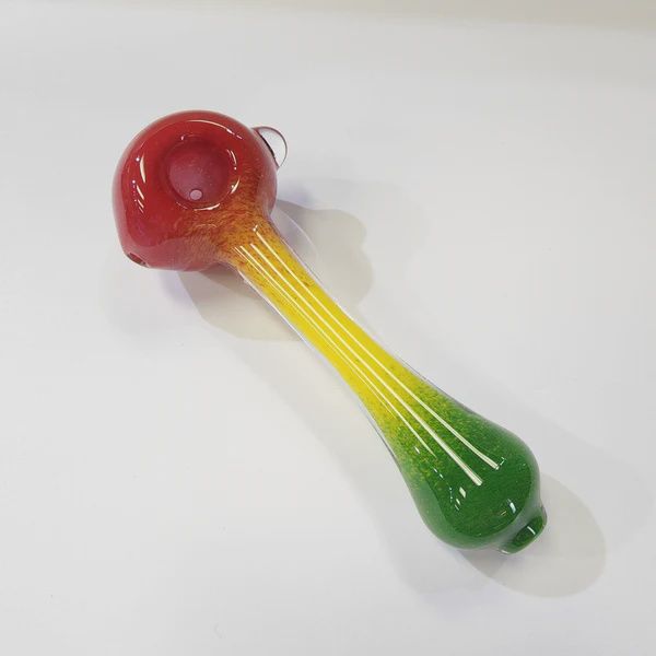 Mini Rasta Black Spoon pipe