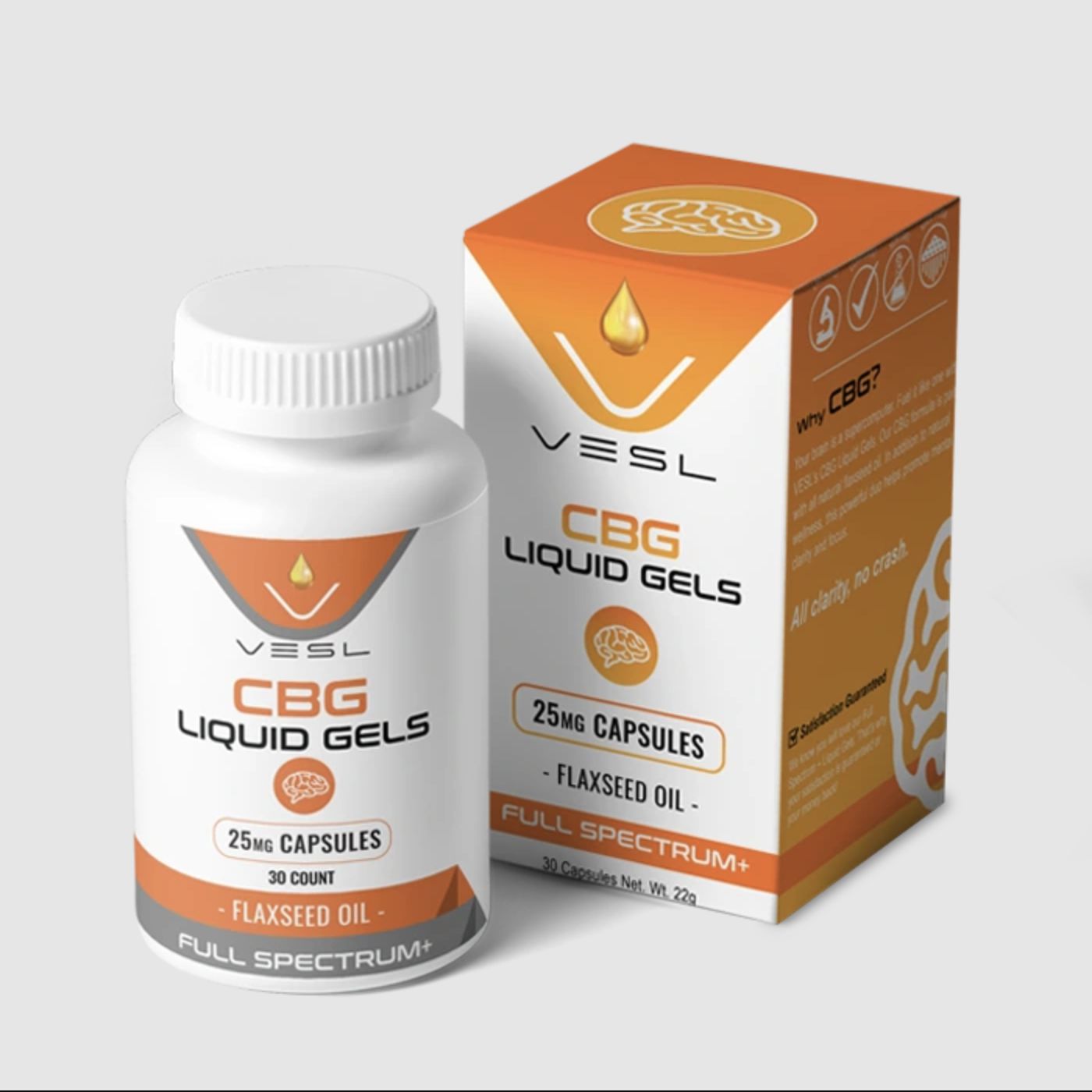 Vesl - 750mg CBG Liquid Gels