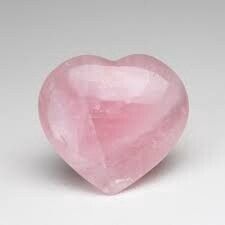Rose Quartz Heart