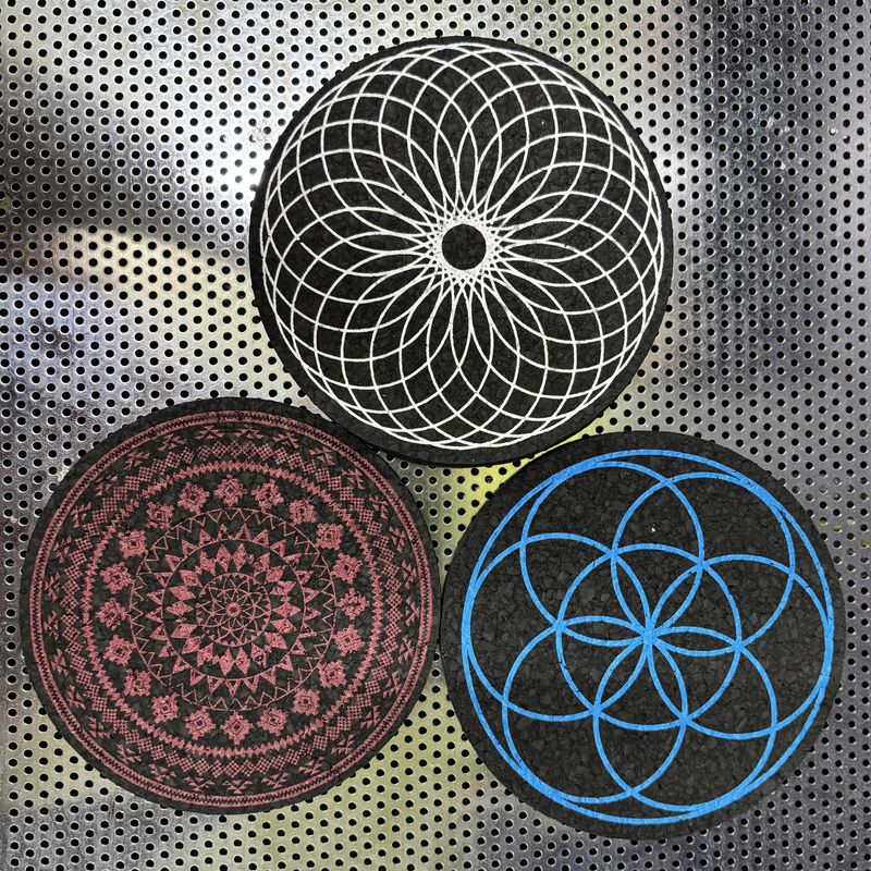 Mood Mat Geometric Shapes