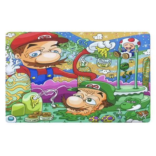 Dunkees Silicone Dab Pag 11&quot;x17&quot;, Colour: Candy Land