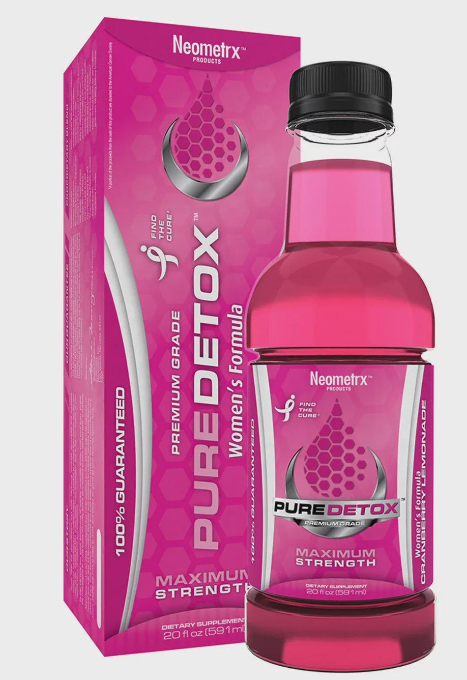 Neometrx Detox Maximum, Flavor: Womens Cranberry Lemonade