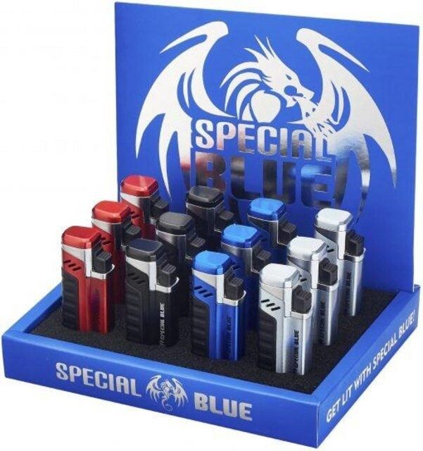 Special Blue 4T Cigar Punch Torch
