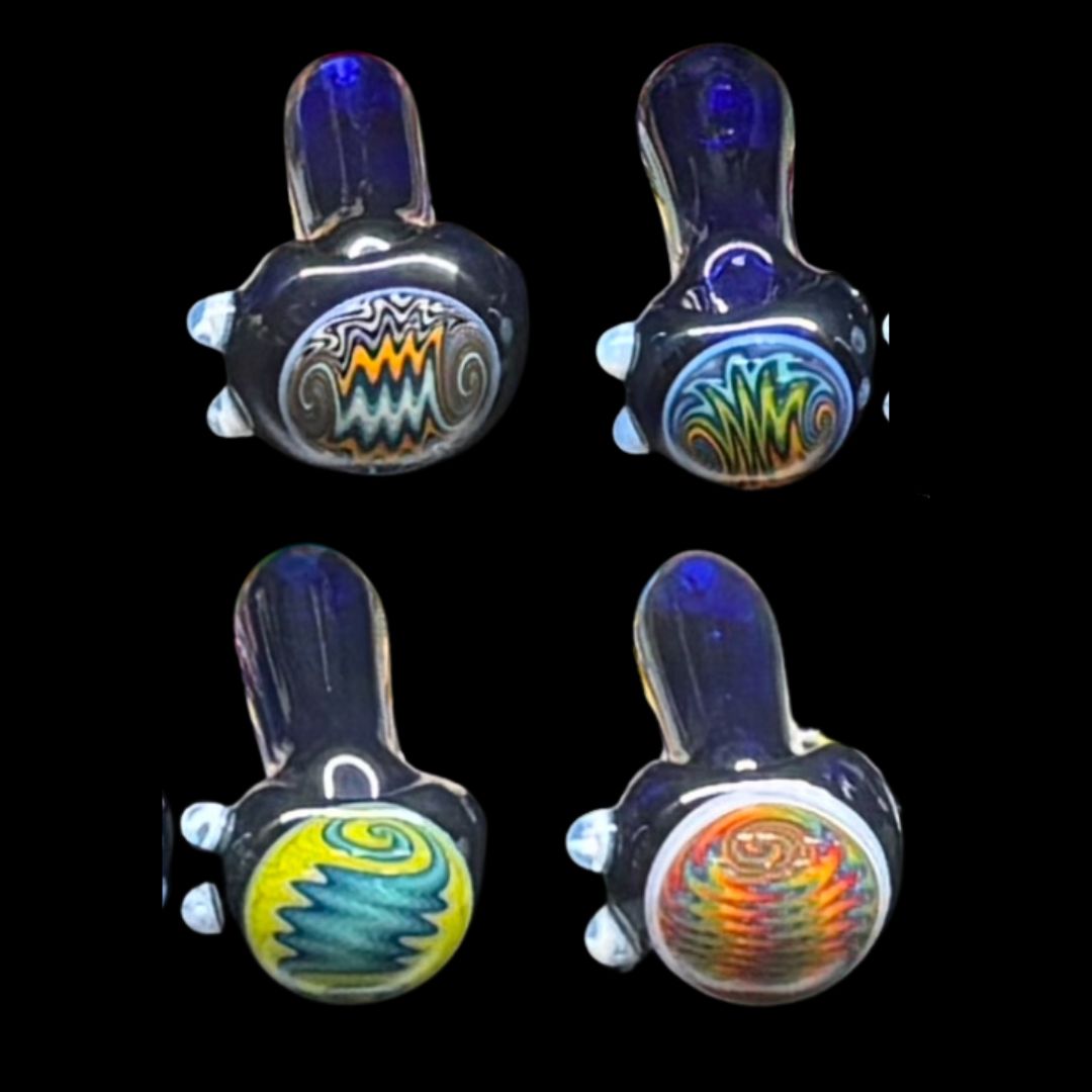 HP Blue Wig Wag USA Spoon