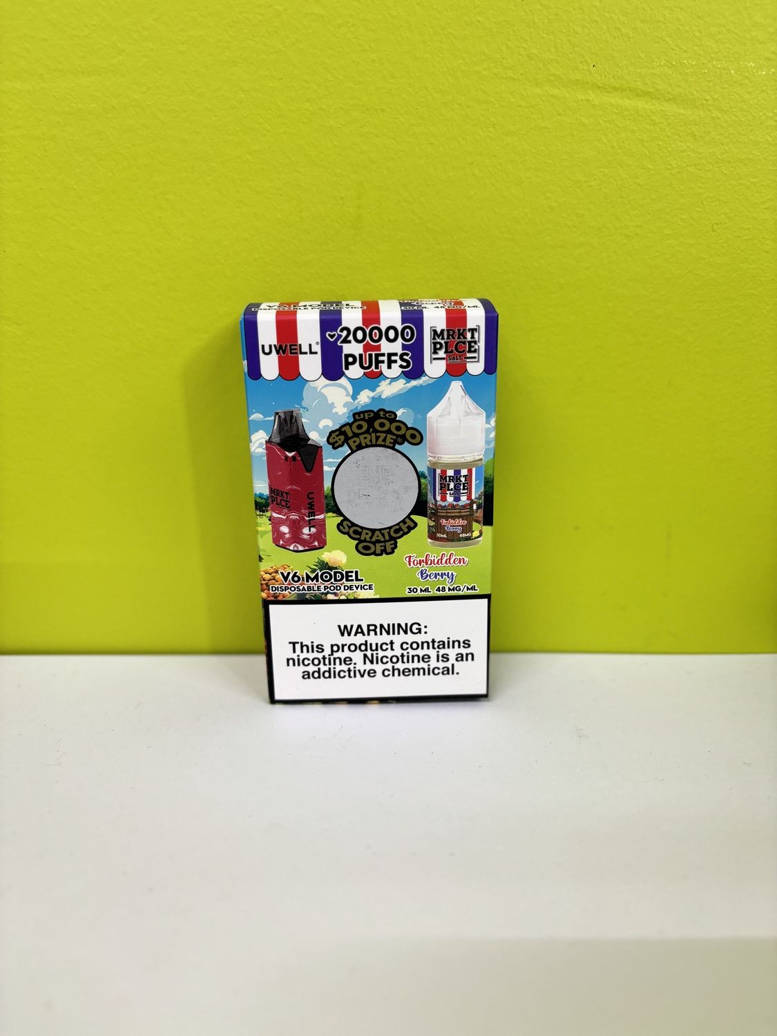 MRKT PLCE Salt x Uwell Caliburn AK3 - E-Liquid + Device Bundle, Flavor: Feyoa Pineapple Guava