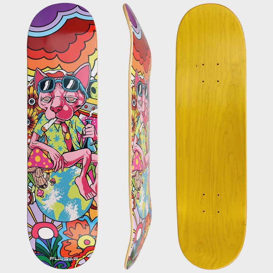 PULSAR SK8 DECK | 31&quot; X 7.75&quot; | CHILL CAT