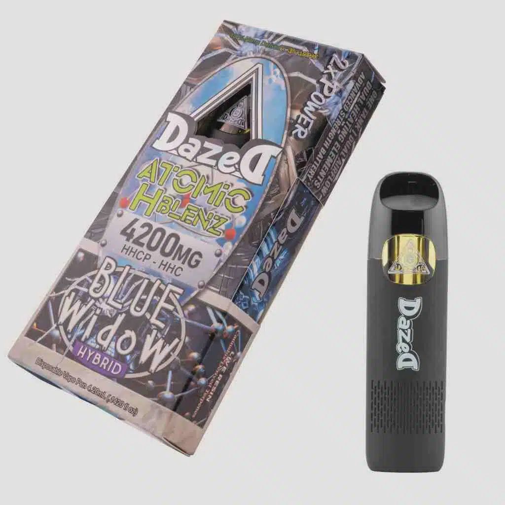 DazeD8 Nimbuz 4g Disposable, Strain: Blue Widow Atomic