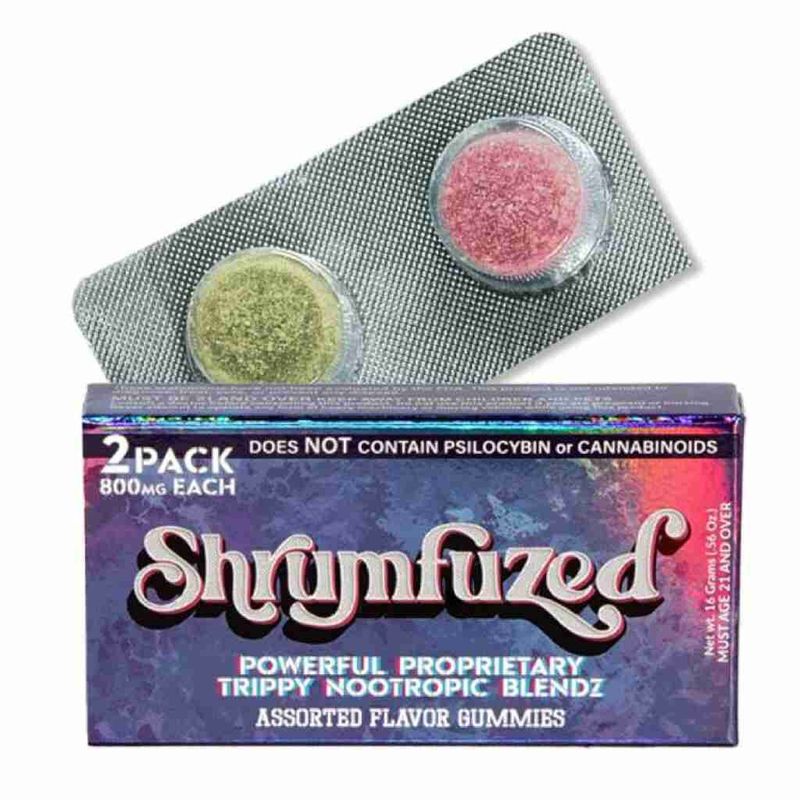 Shrumfuzed Mushroom Gummies 2pc/ Assorted Flavor’s