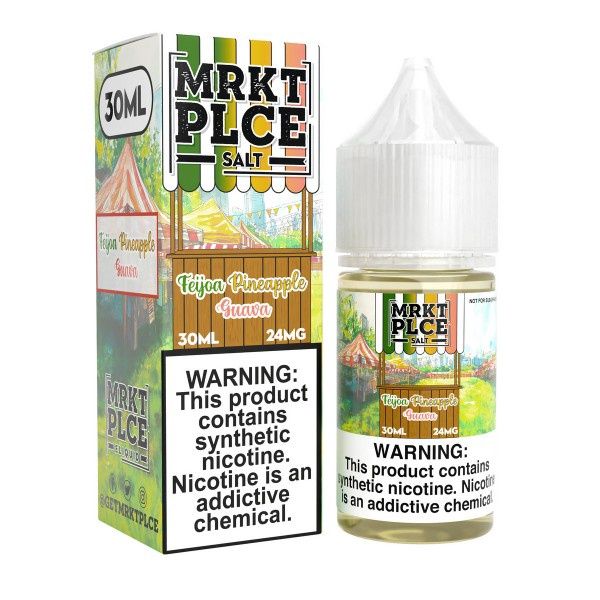 MRKT PLCE Salt - 30mL, Flavor/Strength: Feijoa Pineapple Guava 24mg