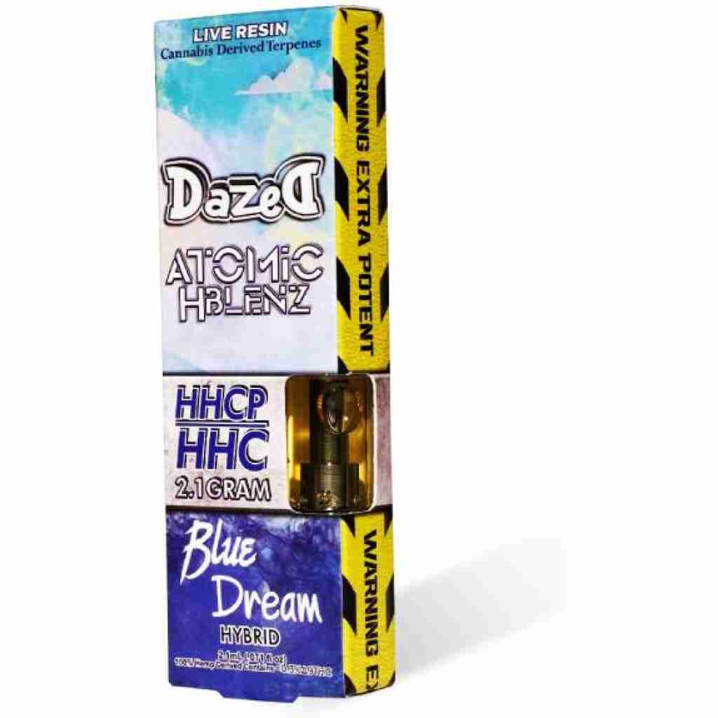 DazeD8 Carts 2.1g, Strain: Blue Dream Atomic