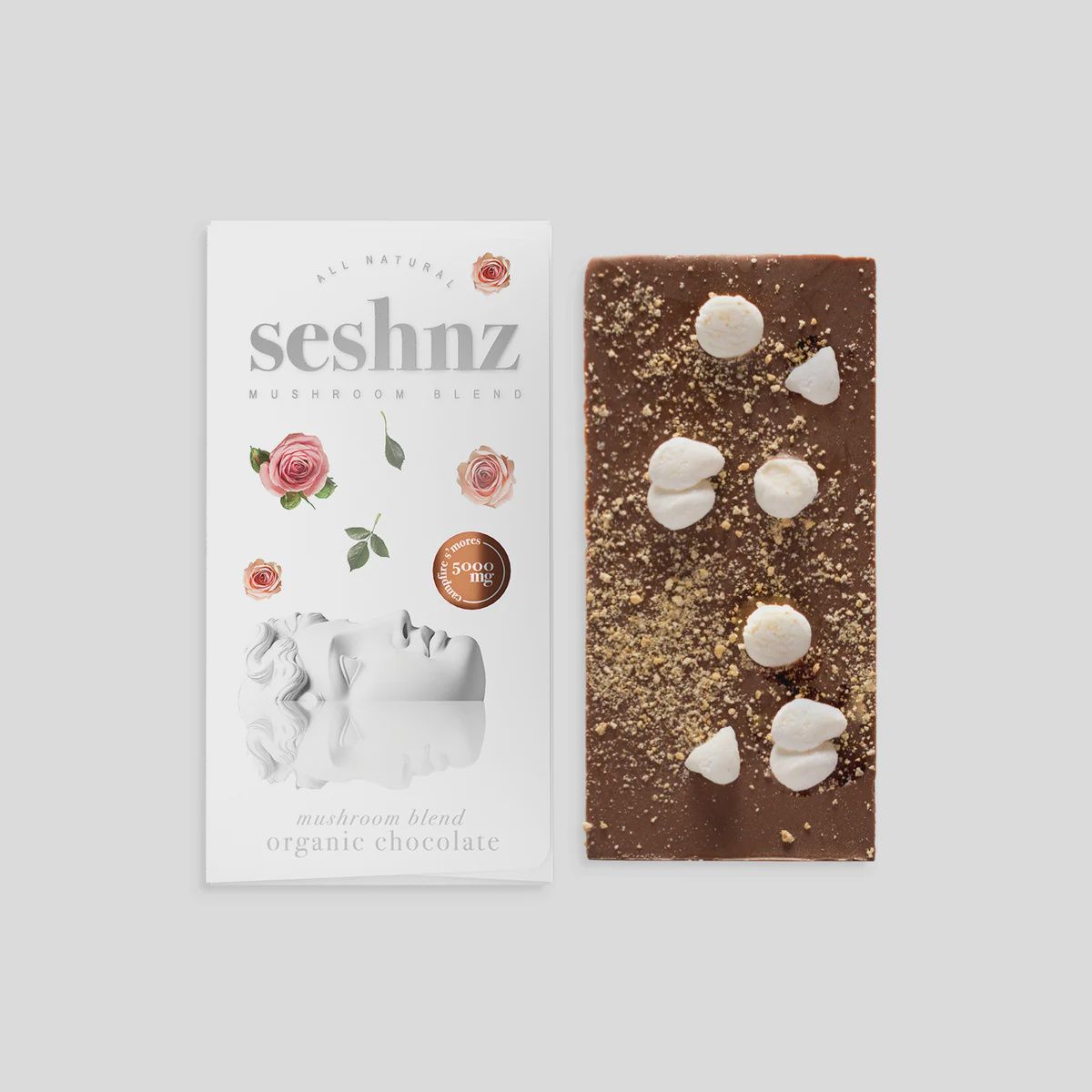 Mushroom Blend Chocolate - Campfire S&#39;mores