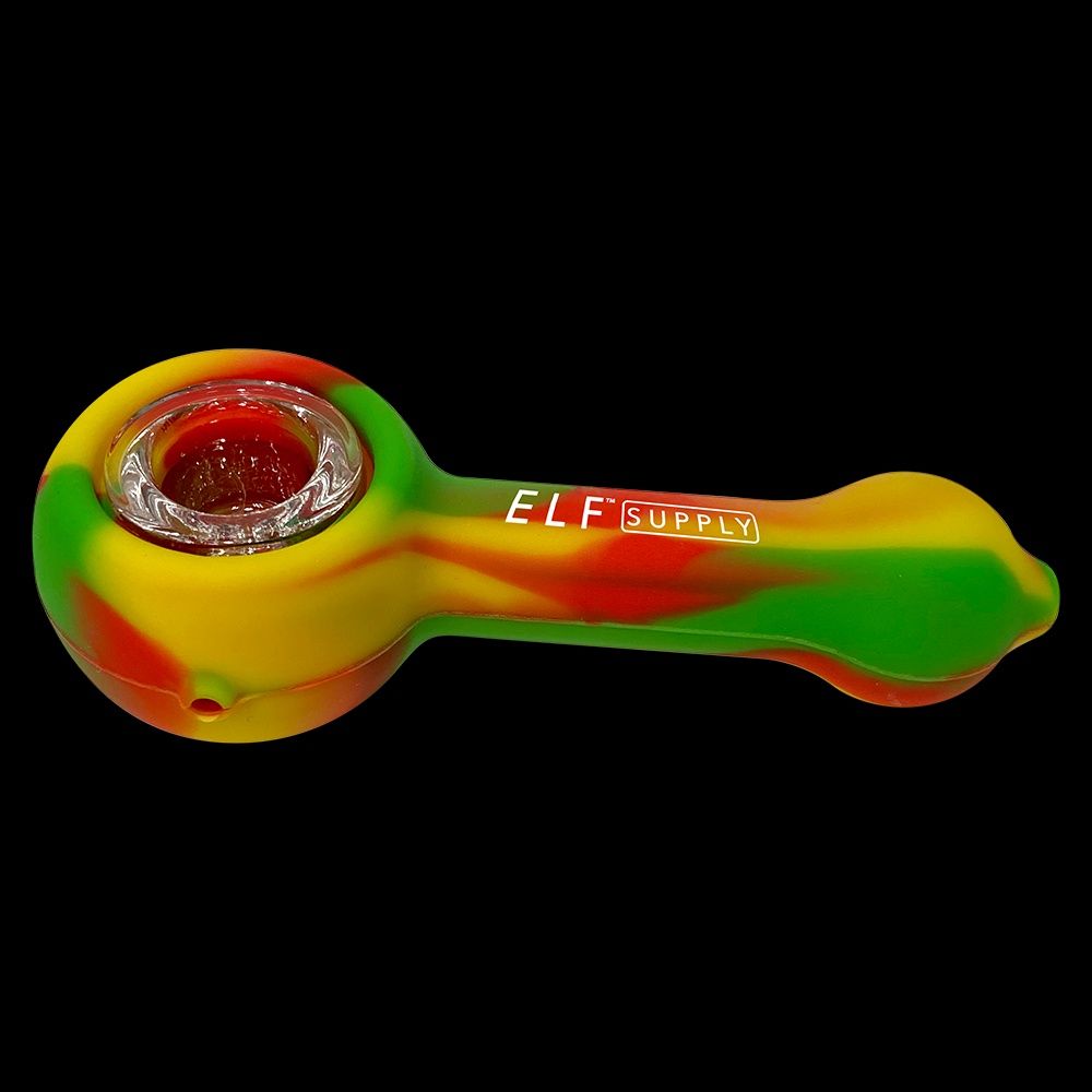 Silicone Spoon Pipe | 4.5&quot; | Assorted Colors