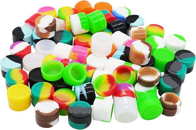 Pearwell 2ml Silicone Wax Containers Concentrate Sealed Oil Non-stick Jars