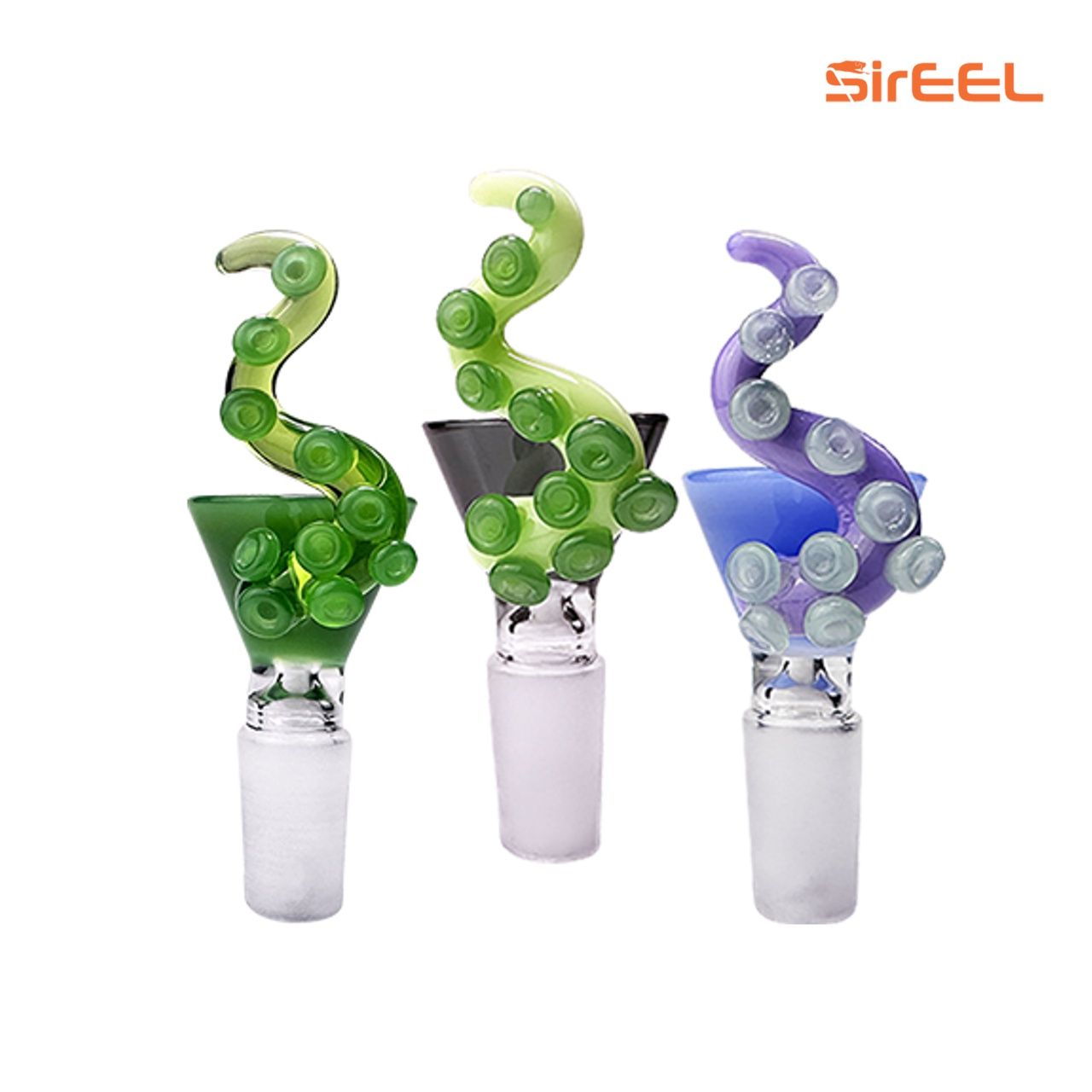 SirEEL - Octopus Tentacle Herb Bowl, 14mm Male