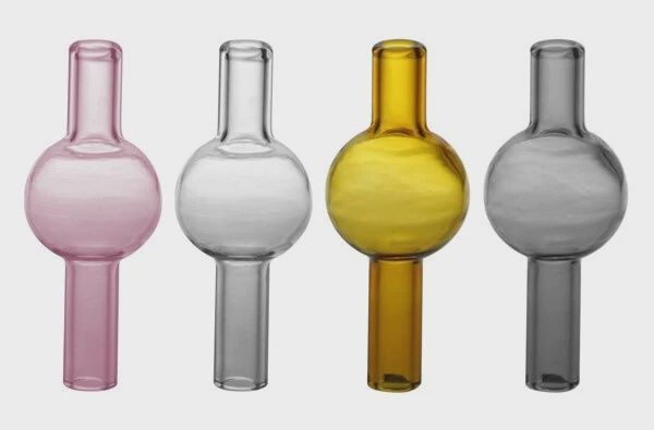 Straight Bubble Carb Cap | Colors Vary