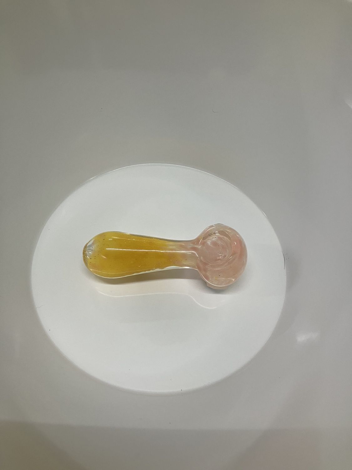 Two-Toned Glass Spoon Pipe | 3.5&quot; | Assorted Colors