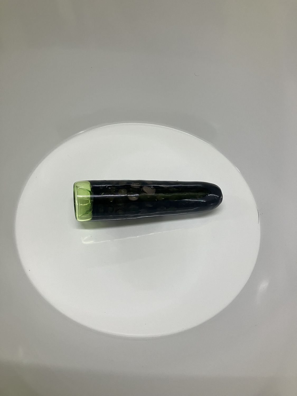 Glass Chillum | 3.5&quot; | Colors Vary, Colour: demple