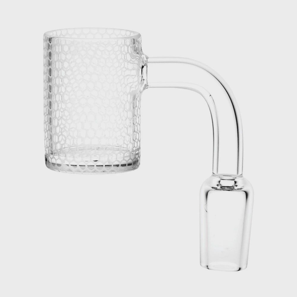 Infinite Honeycomb Etched Quartz Banger | 14mm M