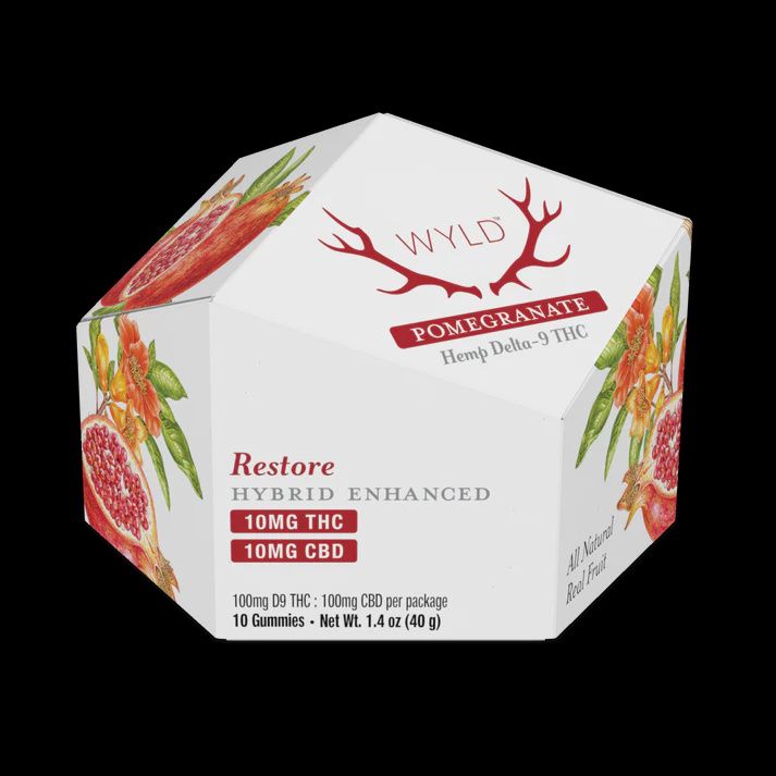 WYLD Pomegranate 1:1 THC:CBD | Restore