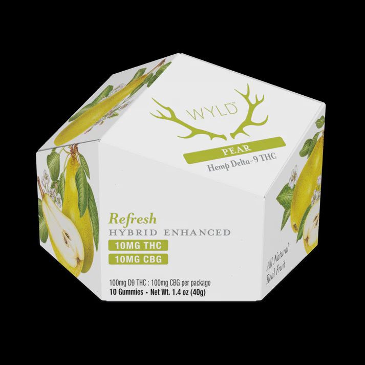 WYLD Pear 1:1 THC:CBG | Refresh