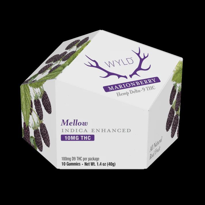 WYLD Marionberry Indica THC | Mellow