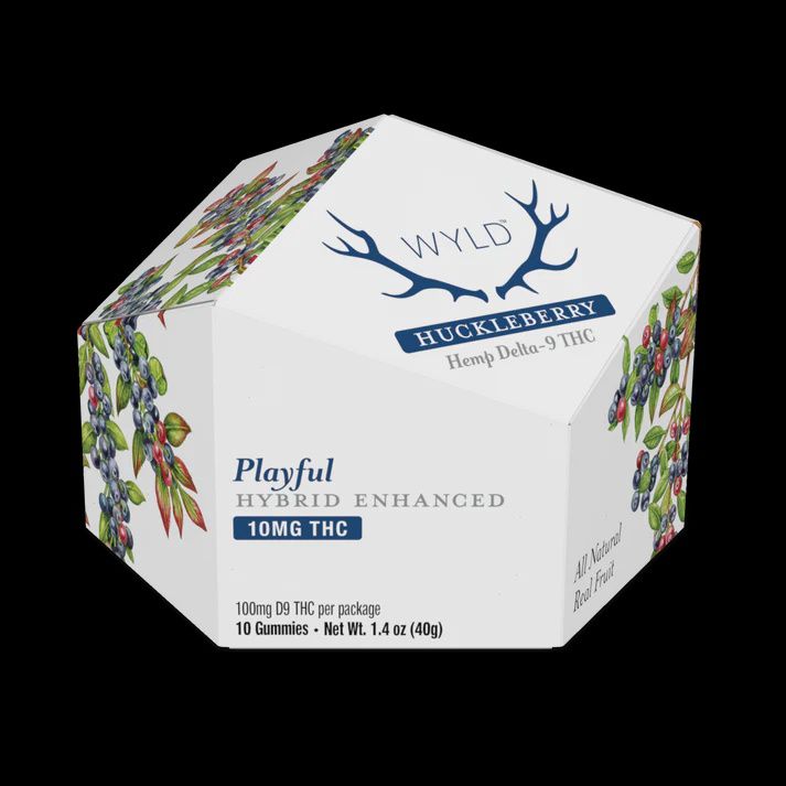 WYLD Huckleberry Hybrid THC | Playful
