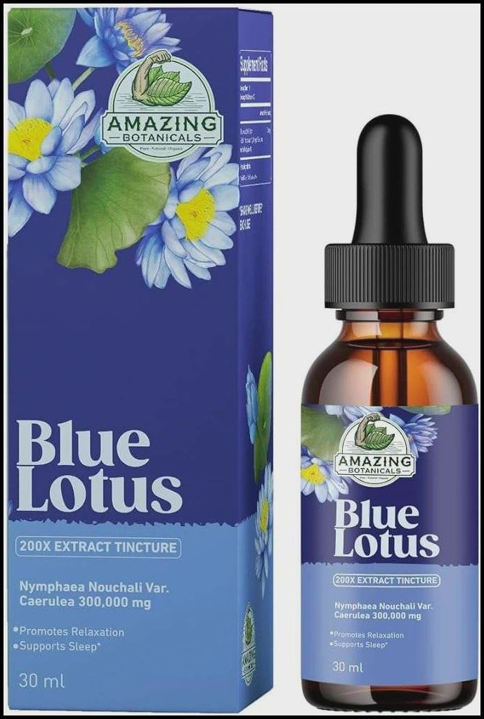 Blue Lotus 200X Extract Tincture 300,000 mg