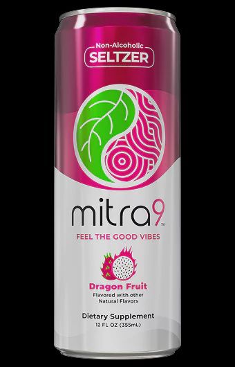 Mitra9 - Kratom Seltzer, Flavor: Dragon Fruit