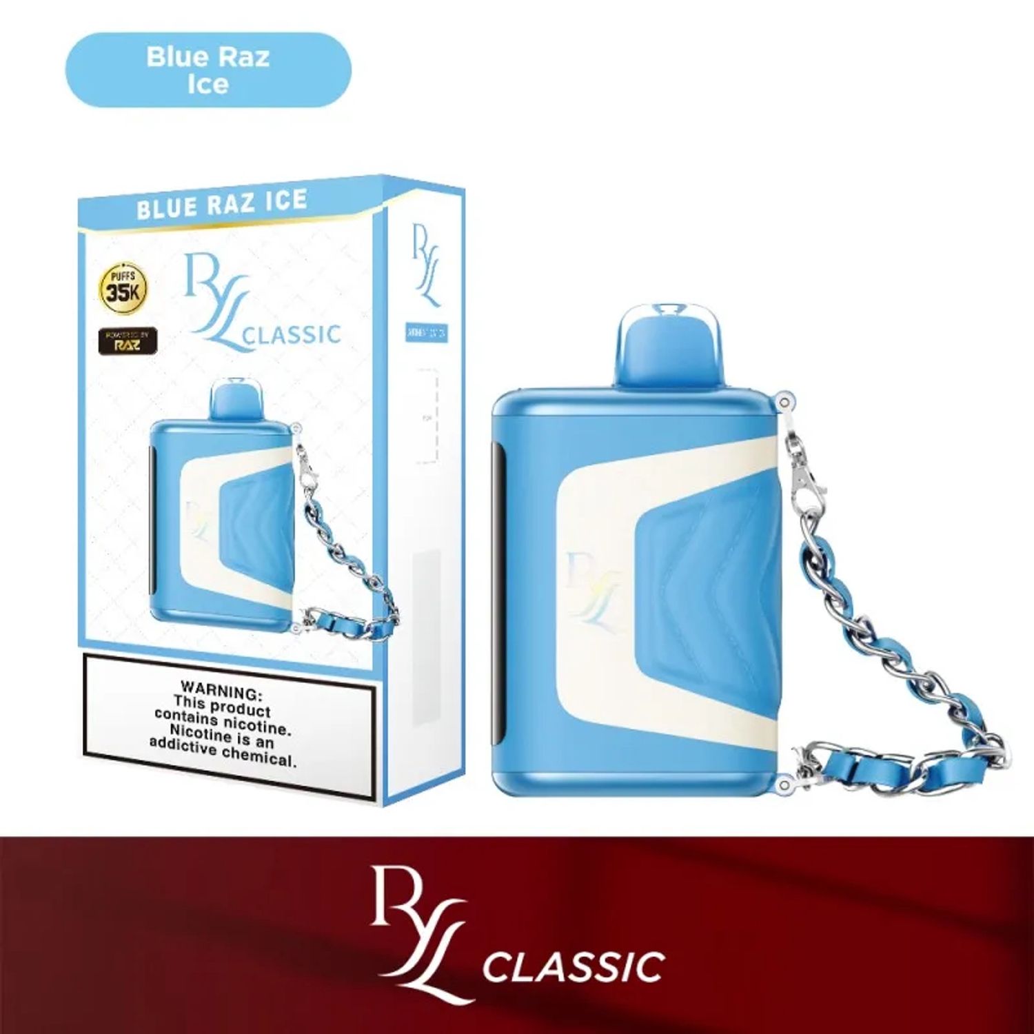 raz ryl classic 3500, Flavor: blue raz ice