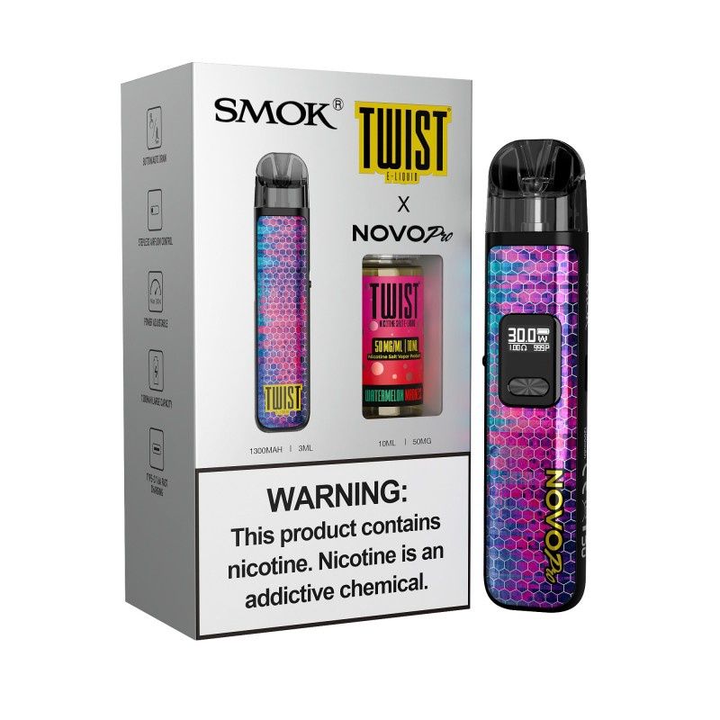 Twist Salt x Smok Novo Pro - E-Liquid + Device Bundle