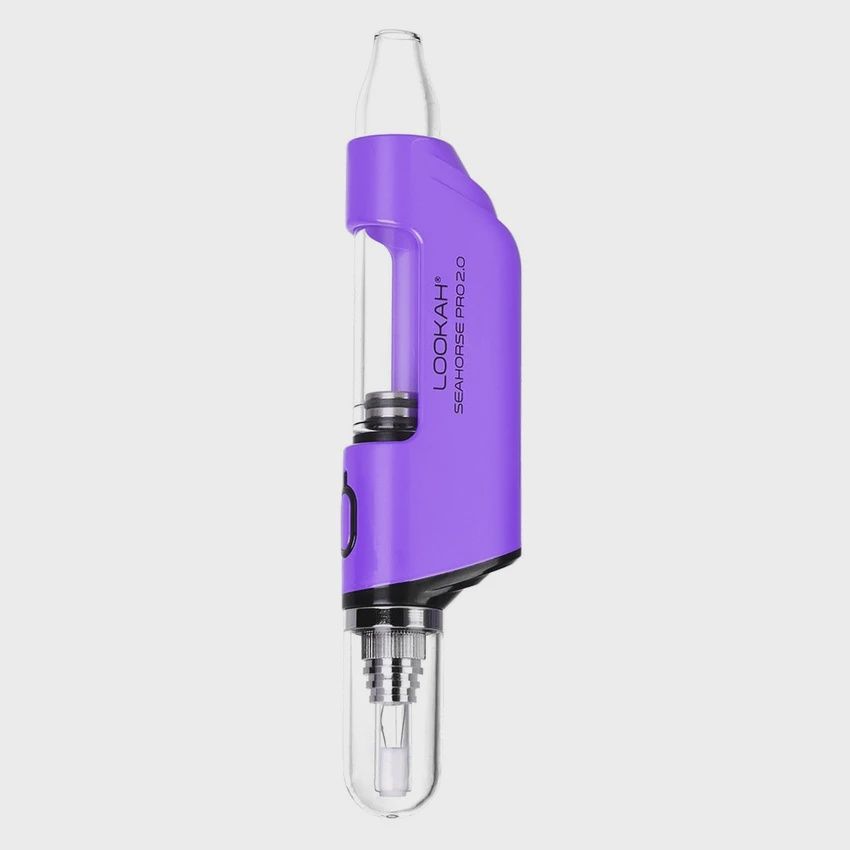 Lookah Seahorse PRO Plus Electric Dab Pen Kit | 650mAh, Colour: Purple