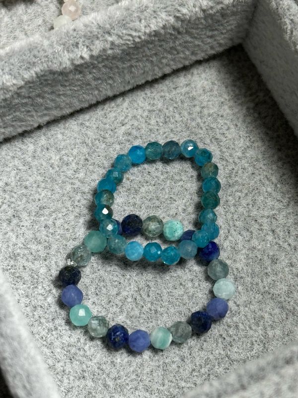 Rings Seed Beads Ultramarine