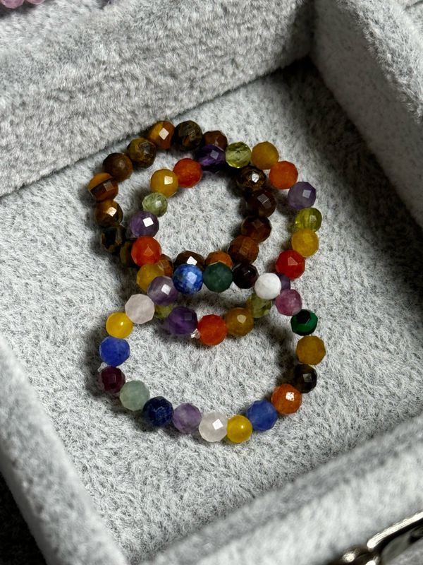 Rings Seed Beads Colors