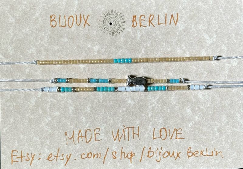 Bracelet Seed Beads Fish