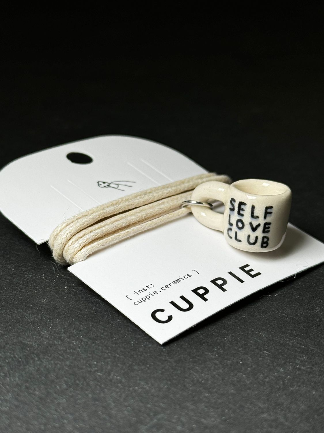Cuppie Self Love Club Necklace Accessory