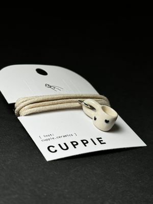 Cuppie Black Hearts S Necklace Accessory