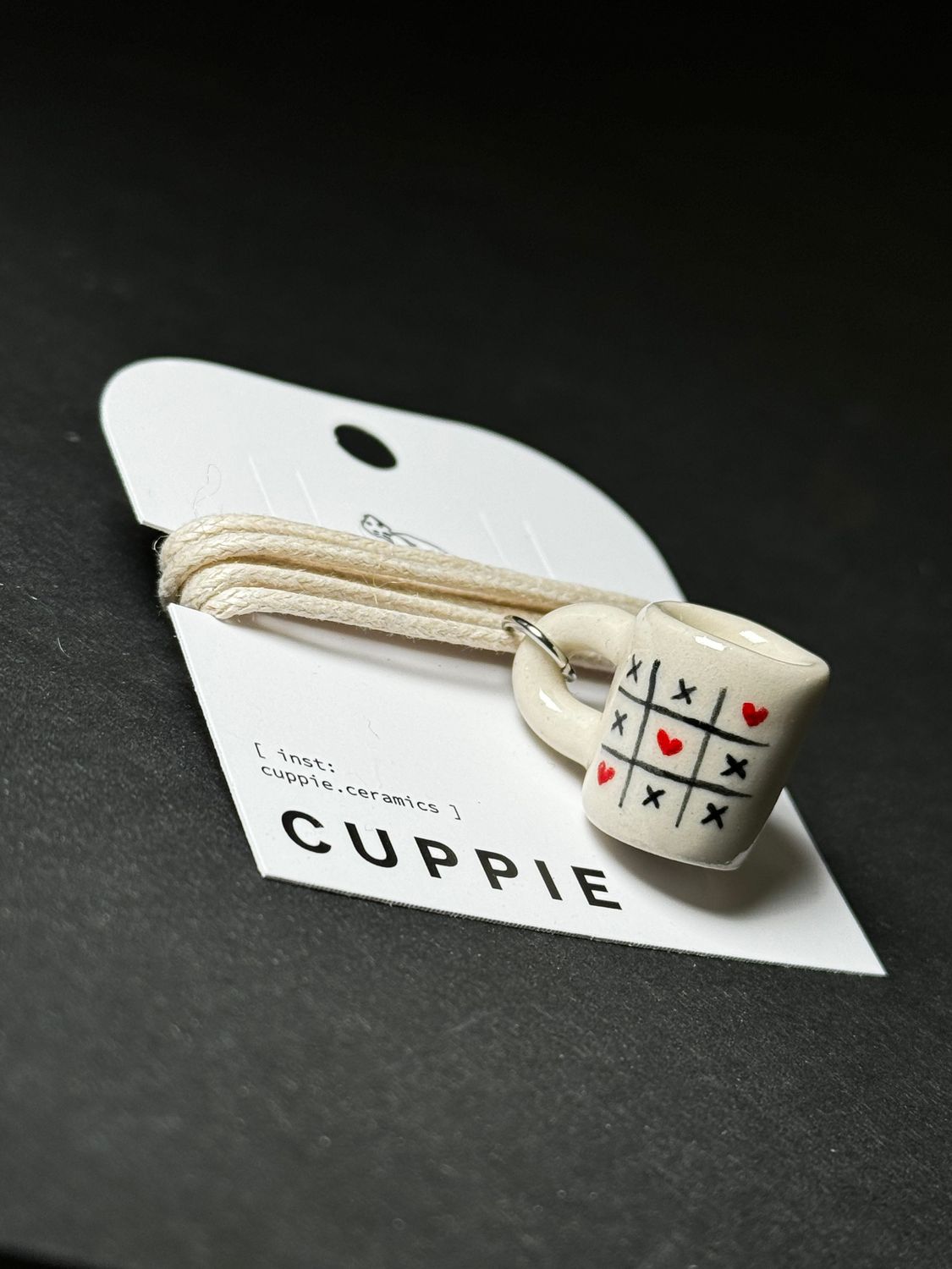 Cuppie Tic-tac-toe XL Necklace Accessory