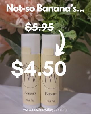 Not so banana&#39;s Lip Balm