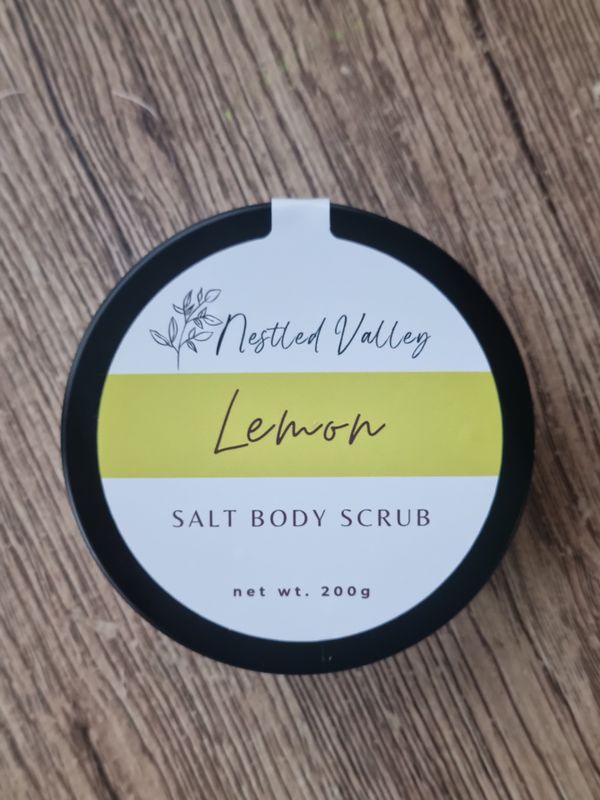 Lemon Salt Scrub 200g