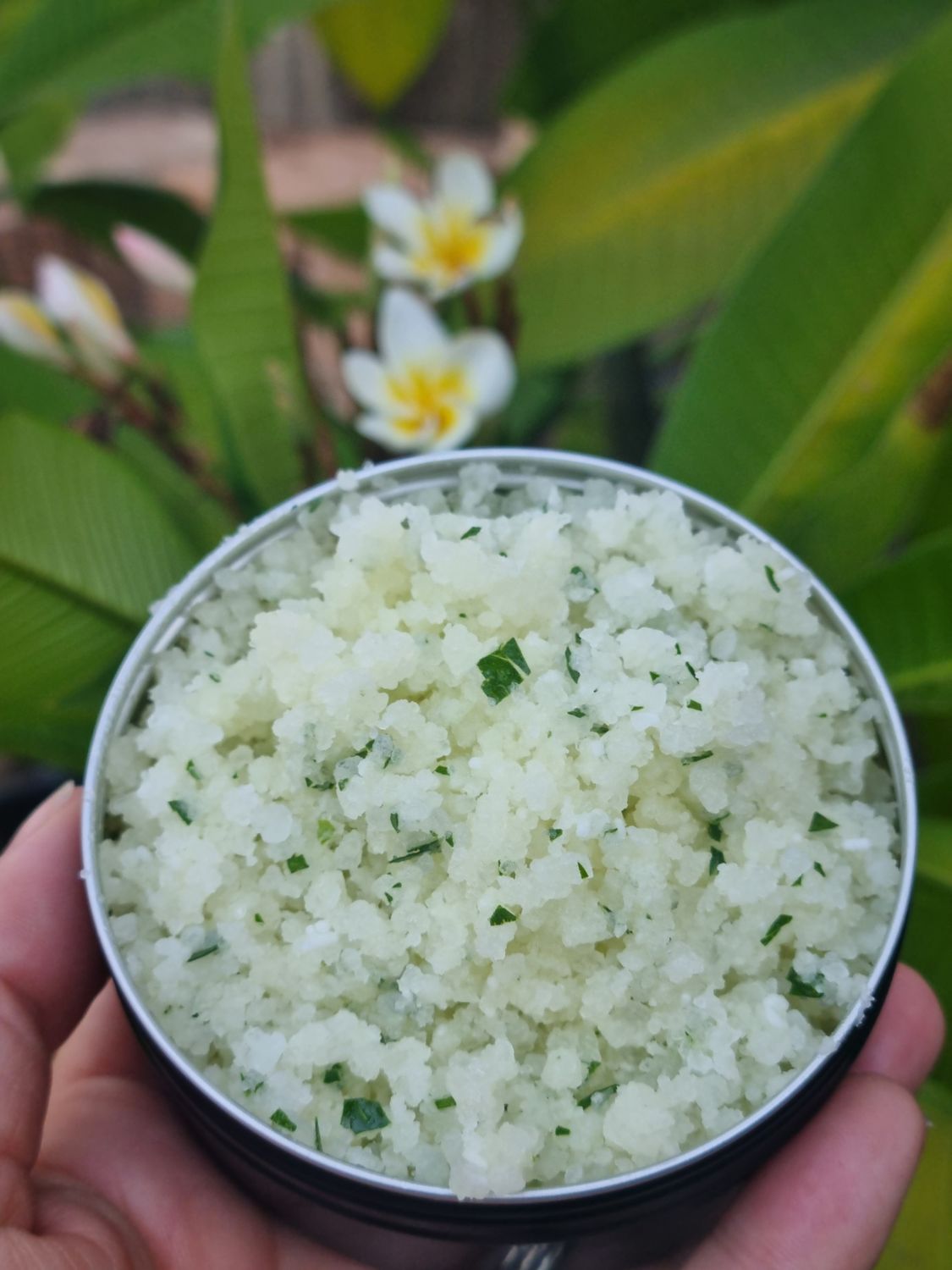 Peppermint Salt Scrub 200g