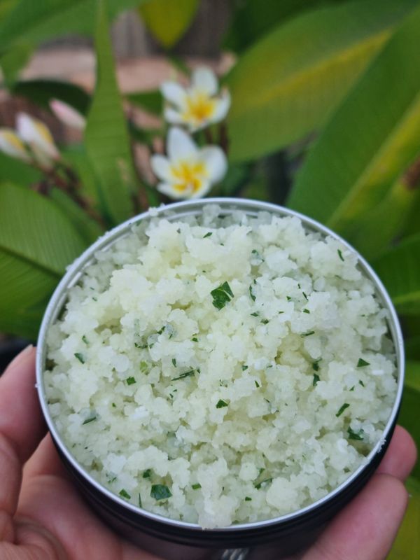 Peppermint Salt Scrub 200g