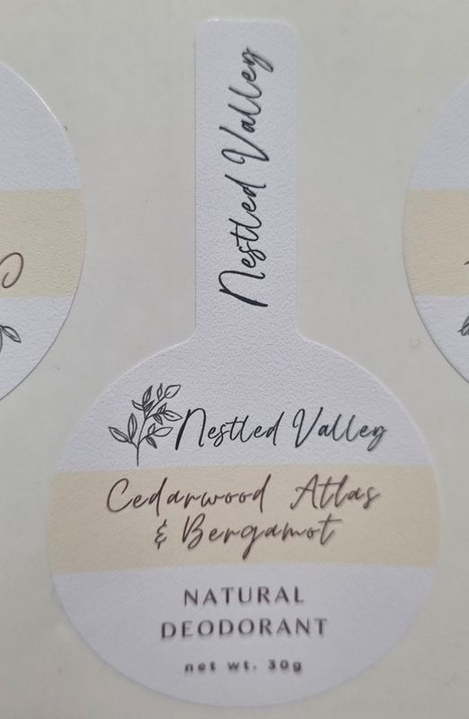 Deodorant - Cedarwood Atlas and Bergamot