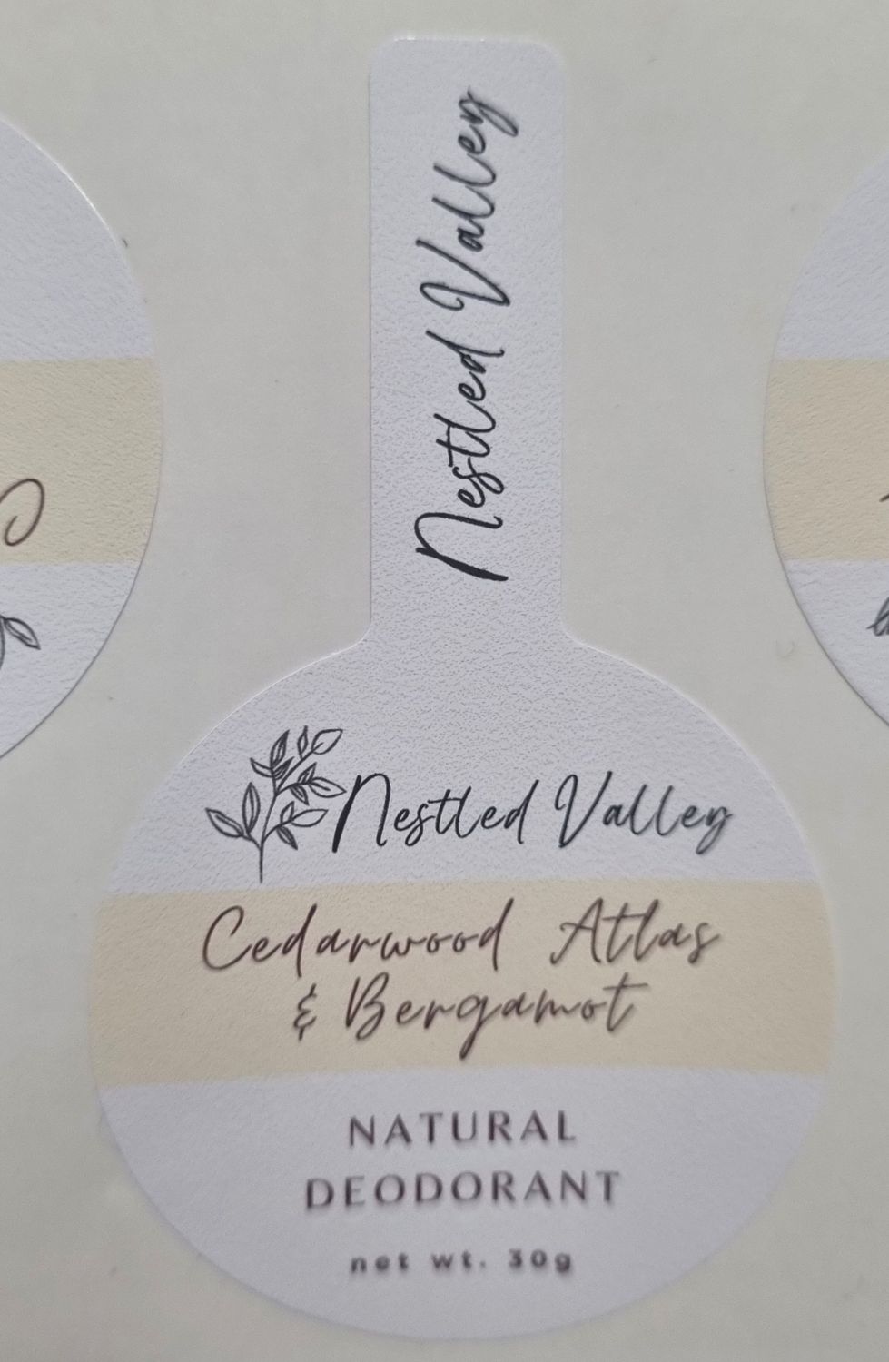 Deodorant - Cedarwood Atlas and Bergamot