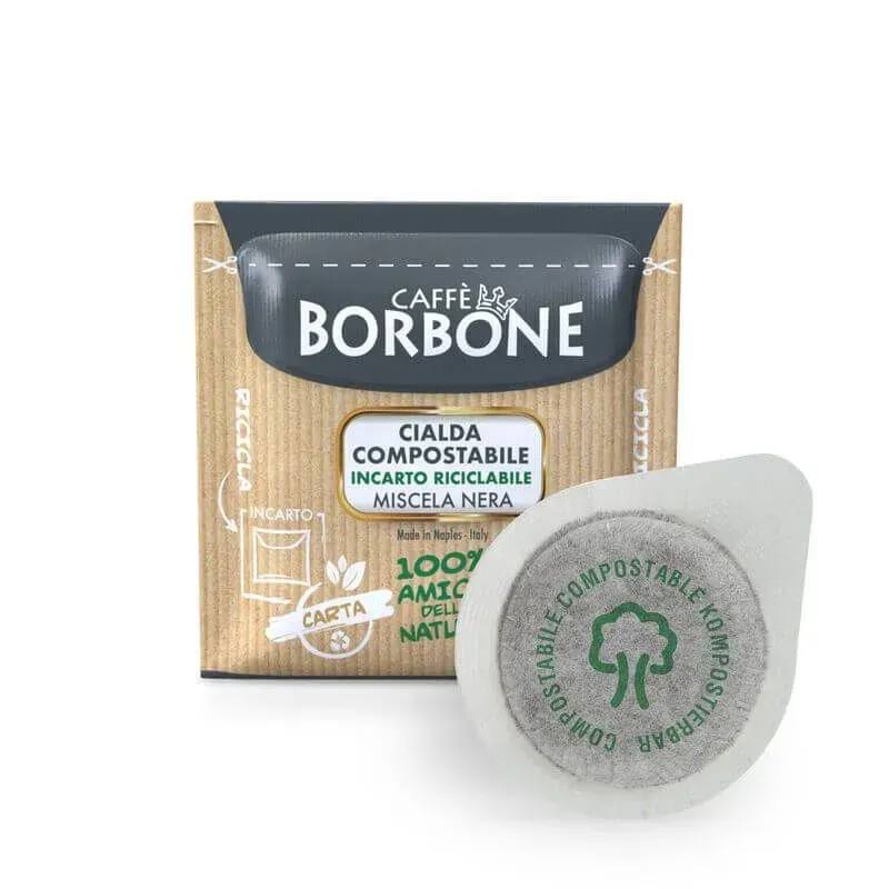 Cialde ESE-Pads 44mm Caffè Borbone Miscela Nera 150 pezzi35