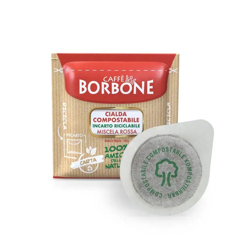 Cialde ESE-Pads 44mm Caffè Borbone Miscela Rossa 150 pezzi