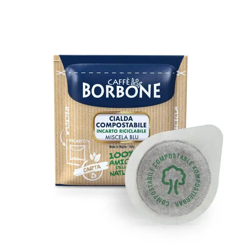 Cialde ESE-Pads 44mm Caffè Borbone Miscela Blu 150 pezzi