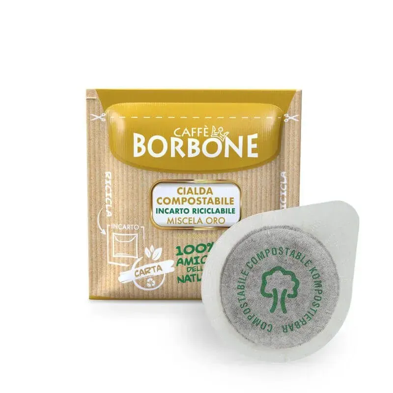 Cialde ESE-Pads 44mm Caffè Borbone Miscela Oro 150 pezzi