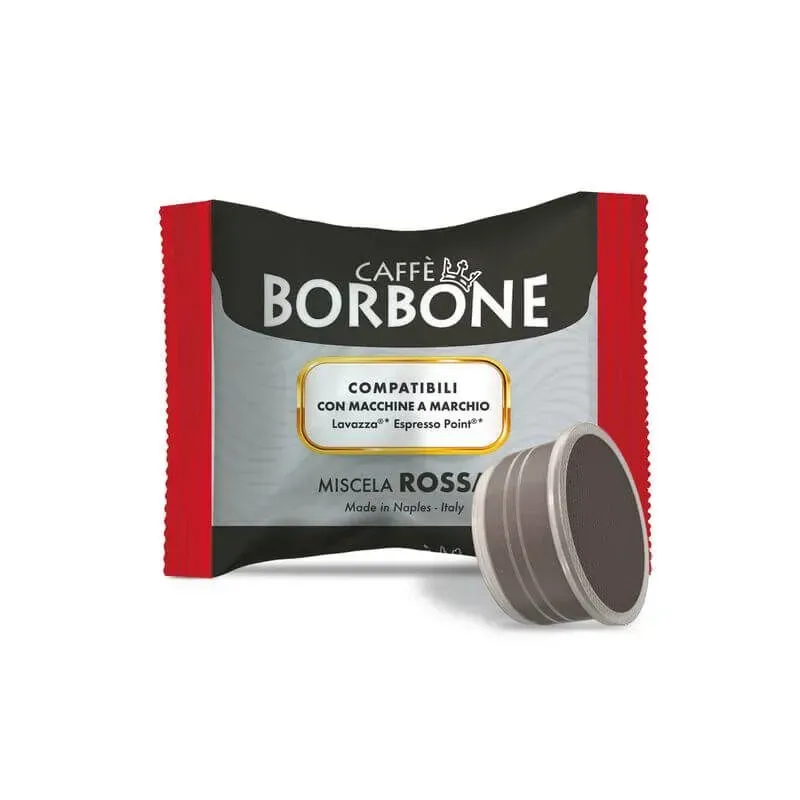 Caffè Borbone Lavazza Espresso Point kompatible Rote Mischung 100 Stück